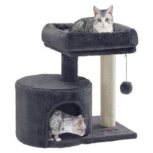 Cat Tree, Small Cat Tower with Sisal Scratching Post. New